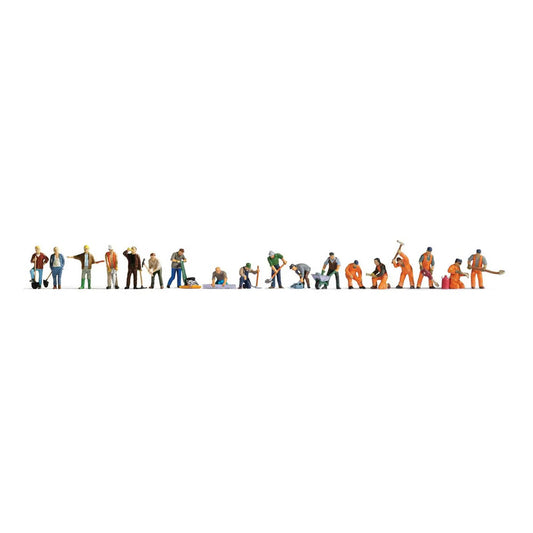 walthers scenemaster 6090 ho scale people at work pkg18