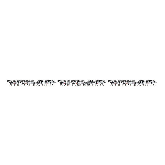 walthers scenemaster 6092 ho scale cows black and white pkg21