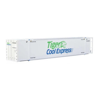 Walthers SceneMaster 949-8708 HO 53' Reefer - Tiger Cool Express