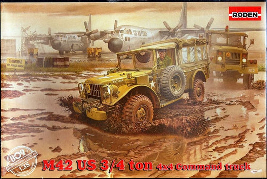 Roden 809 1/35 M42 US 3/4-Ton 4x4 US Command Truck