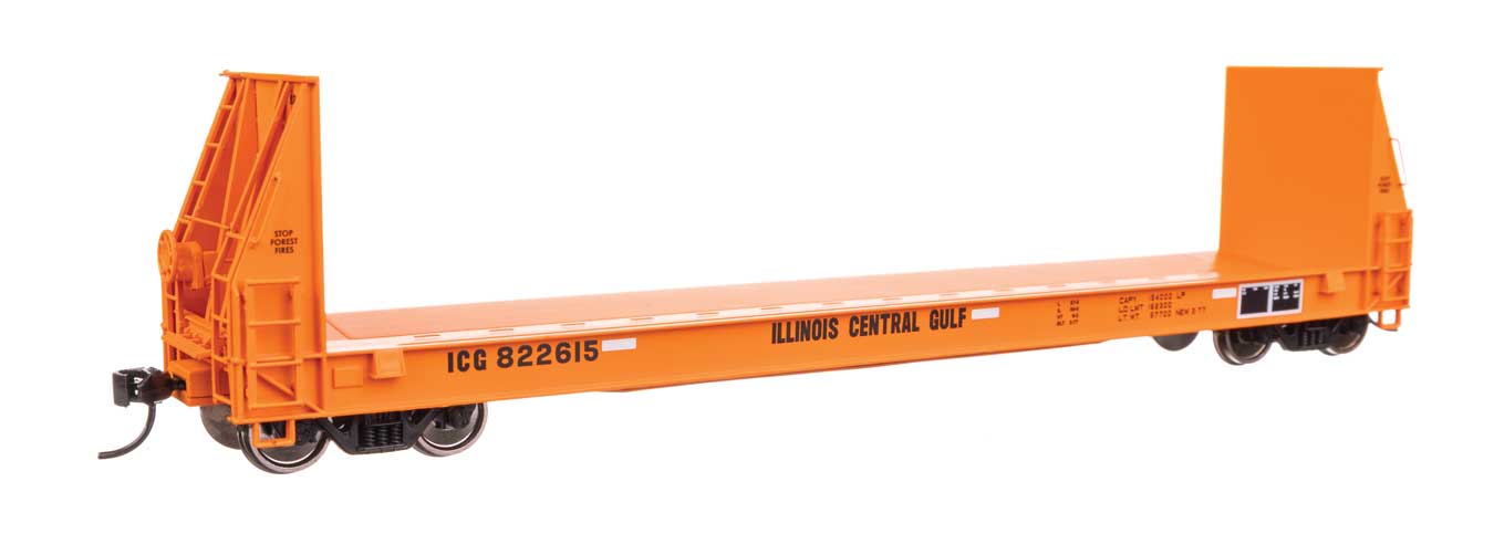 Walthers Proto 104524 HO Scale 50' Sieco Pulpwood Flatcar - Ready to Run -- Illi