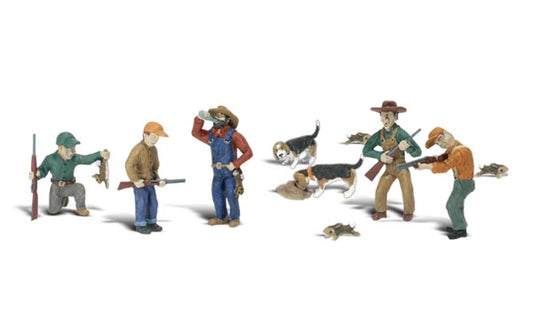 Woodland Scenics A1903 HO Scale Rabbit Hunt