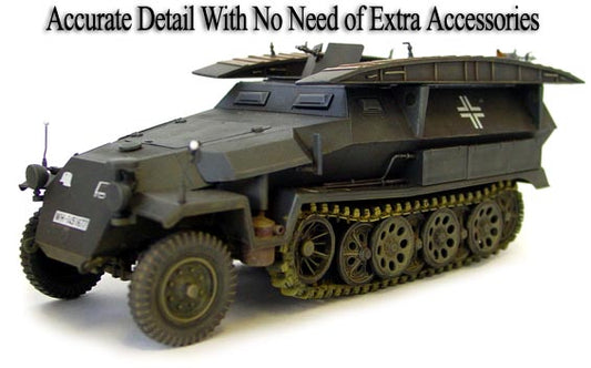 AFV Club 35077 1/35 SdKfz 251/7 Ausf C Pioneer Assault Bridge Strumbrucke Tracke