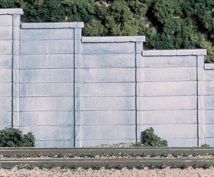 Woodland Scenics C1258 HO Scale Concrete Retaining Wall