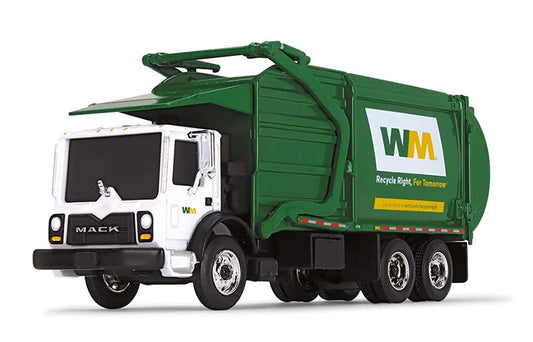 First Gear 80-0354D 1/87 Scale Waste Management - Mack Terrapro Refuse Truck