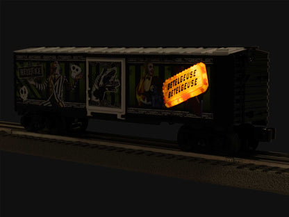 Lionel 6-2528010 O Gauge Beetlejuice lighted boxcar