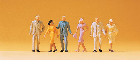 Preiser 14134 HO Scale Passers-By Figure Set