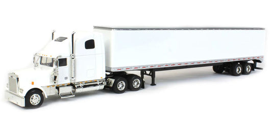 Spec Cast 36610 1/64 Freightliner Classic XL Sleeper, White