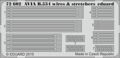 Eduard 72602 1/72 Wires & Stretches for EDU