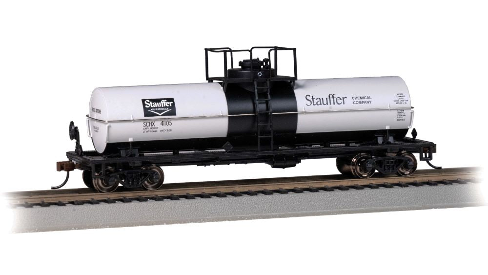 Bachmann 75804 HO Chemical Tank Car Stauffer Chemicals #41105