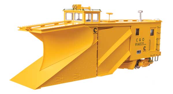 Walthers Proto 110031 HO Scale Russell Snowplow - Ready to Run -- Chessie System