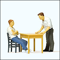 Preiser 28117 HO Scale Individual Figure Under Interrogation