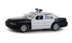 Walthers SceneMaster 949-12021 HO Ford Crown Victoria Police Car