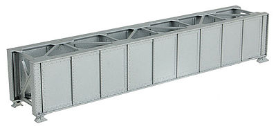 Walthers Cornerstone 933-4506 HO Scale 50' Single-Track Girder Bridge -- Kit