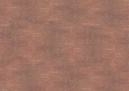 Busch 7439 HO Scale Matte-Look Weathered Cardstock Wall Sheet 2-Pack