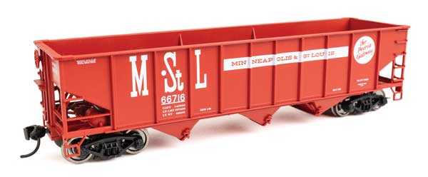 Walthers Mainline 56713 HO Scale 70-Ton AAR 3-Bay Open Hopper - Ready to Run --