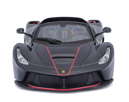 Bburago 26022BK 1/24 Ferrari LaFerrari Aperta F70, Black