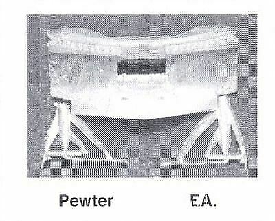 Details West PL-314 HO Scale Snow Plow Pilot w/Cast Coupler Cut Lever