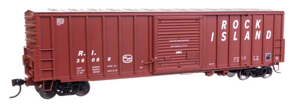 Walthers Mainline 46020 HO Scale 50' ACF Exterior Post Dreadnaught End Plate B B