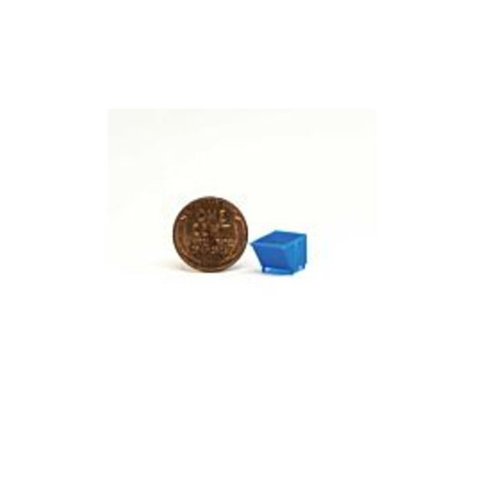 All Scale Miniatures 1601778 N Slant-Front Rear-Load Dumpster