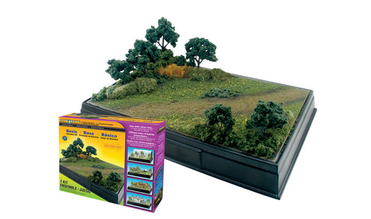 Woodland Scenics SP4110 All Scale Basic Diorama Kit