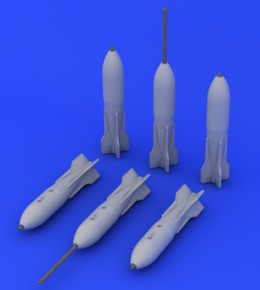 Eduard 672058 1/72 Aircraft- M117 Late Bombs (Decals & Resin)