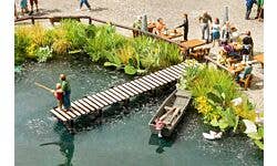 Walthers SceneMaster 949-4156 HO Small Shoreline Pier Wood Kit
