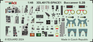 Eduard 3DL48175 1/48 Buccaneer S.2B SPACE 1/48
