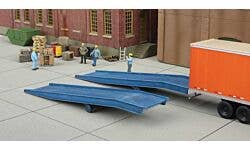 Walthers Cornerstone 933-4130 HO Loading Ramps Kit pkg(2)