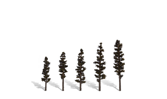 Woodland Scenics TR3560 All Scale Standing Timber - 5/pkg