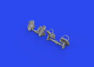 Eduard 648873 1/48 Bf 109E Rudder Pedals Early Brassin