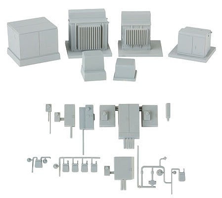 Walthers Cornerstone 4075 HO Industrial Park Electrical Fixtures