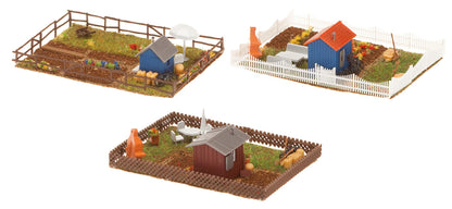 Faller 272551 N Scale Allotment Garden Set 2 Model Kit