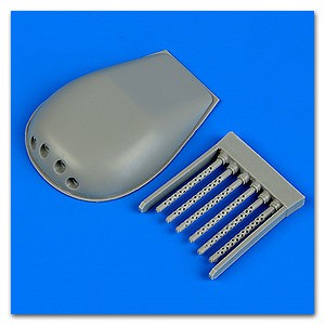 Quickboost 48643 1/48 P61A Black Widow Guns Turret for RVL