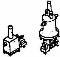 Details West 198 HO Scale Prime Type Air Filter -- Type 1