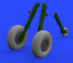 Eduard 632129 1/32 Spitfire Mk. IX Wheels 4-Spoke w/Smooth Tire for