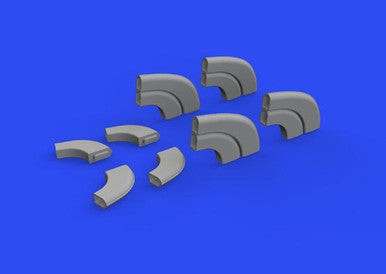 Eduard 648805 1/48 Brassin Yak-9D Exhaust Stacks Print for Zvezda