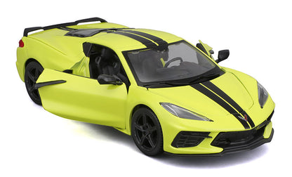 Maisto 31527Y 1/24 2020 Chevrolet Corvette Stingray, Yellow