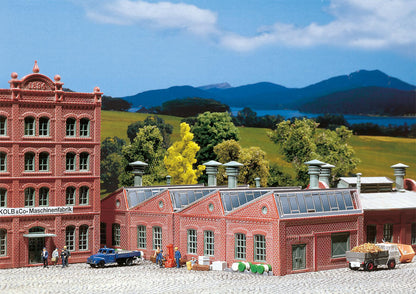 Faller 222203 N Scale 2 Factory Halls Model Kit