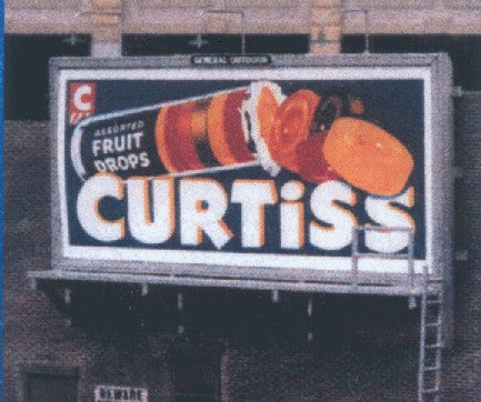 Blair Line 1435 N Wall Billboard Kit w/4 Different Signs