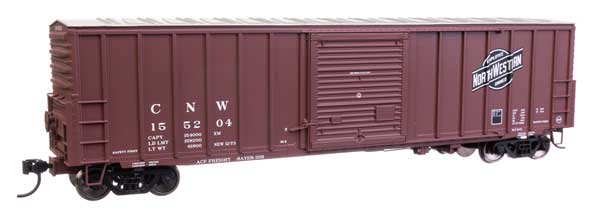 Walthers Mainline 46007 HO Scale 50' ACF Exterior Post Dreadnaught End Plate B B