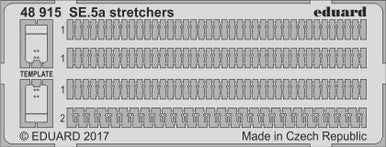 Eduard 48915 1/48 Stretchers for EDU Photo Etch Detail Set