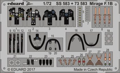 Eduard SS583 1/72 Mirage F.1B for Special Hobby