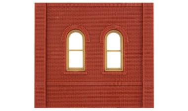 Design Preservation Models 30103 HO Scale Modular Building System(TM) -- Dock Level Wall Sections w/Arched Windows - Kit