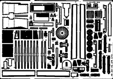 Eduard 48231 1/48 Uhu for TAM Photo Etch Detail Set