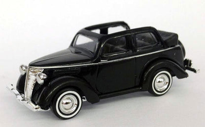 Busch 006552BK 1/87 1935 Ford Convertible Black Diecast