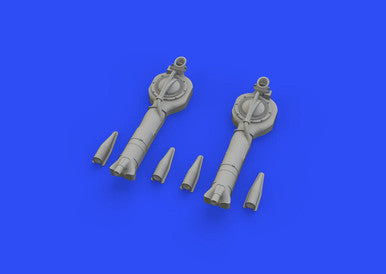 Eduard 648519 1/48 P38F/G Superchargers for Tamiya (Resin)