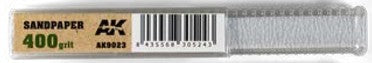 AK Interactive 9023 Dry Sandpaper Strips 400 Grit (50)