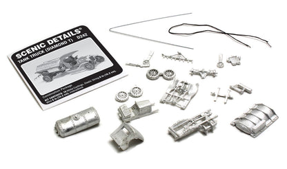 Woodland Scenics D242 All Scale Tank Truck (Diamond T) HO Scale Kit