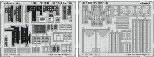 Eduard 491240 1/48 Aircraft- OV10A for ICM (Painted)